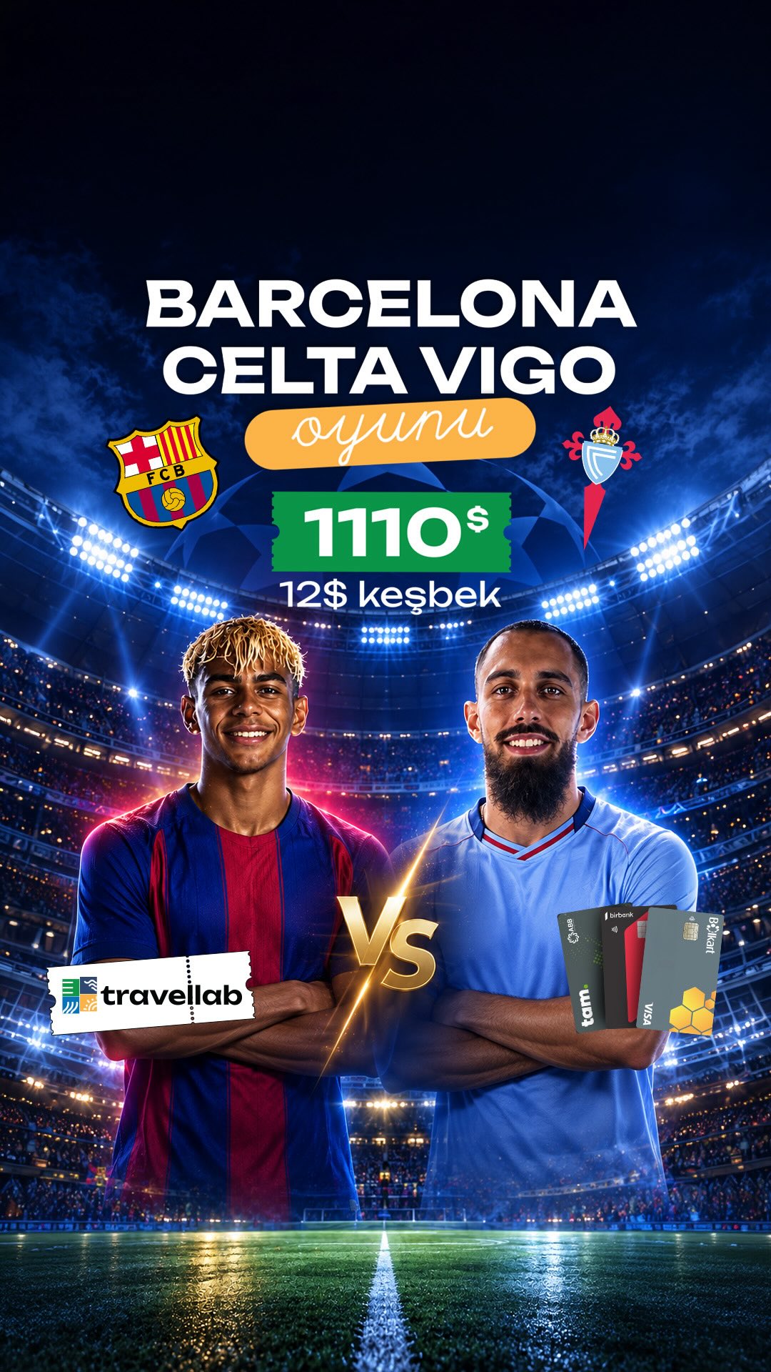 FC Barcelona – Celta Vigo matçı ilə Barselona turu